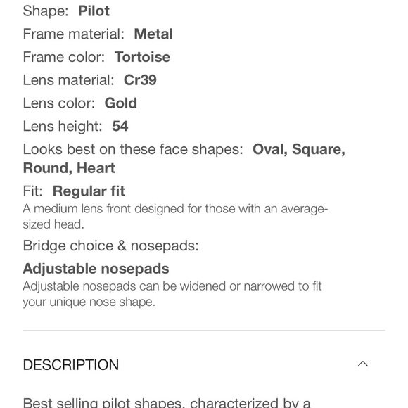 Gucci sunglasses pilot shape! - Picture 10 of 10